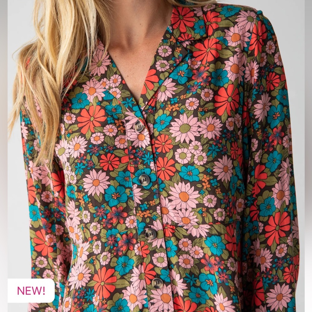 Natural Life Ansley Shirt Dress,S, Excellent Condition! Washed Once Never Worn! - Picture 3 of 9